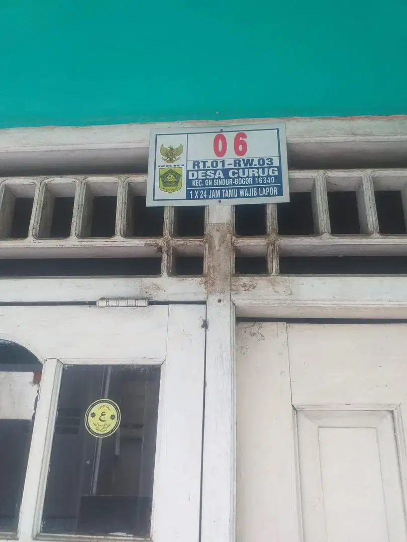 rumah dikontrakan  mutiara5 no. 6E no 5, rt 1 rw 3 no 6