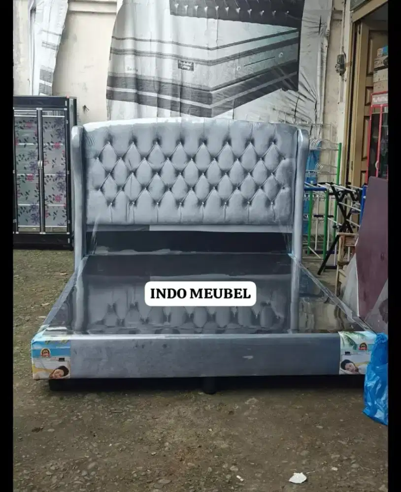 SET DIVAN SANDARAN BALDU PREMIUM DIVAN SUDAH TRIPLEK