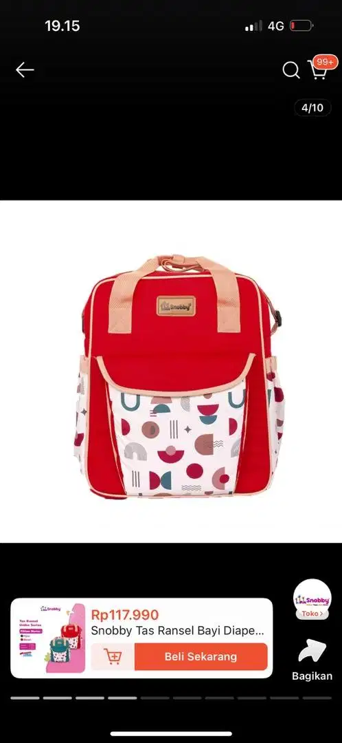 Tas ransel snobby baby