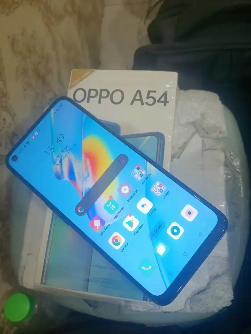 Oppo A54 ram 6/128 normal semua nya mulus ex gransi resmi lkp