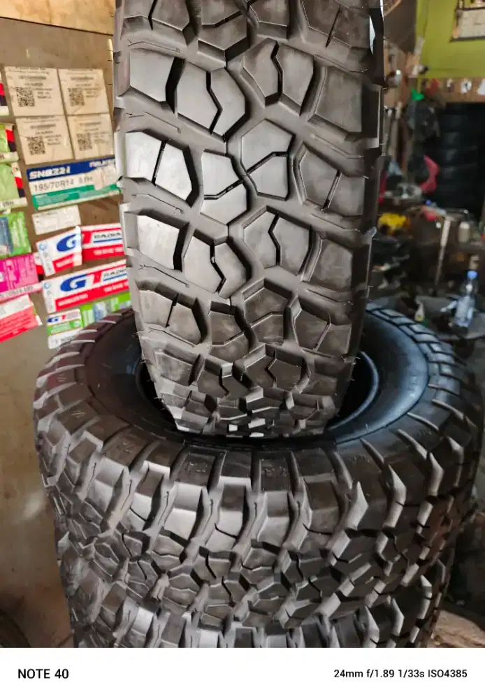 Ban BFGoodrich MT 255 75 r17 4pcs masih ky baru bisa sekalian pasang