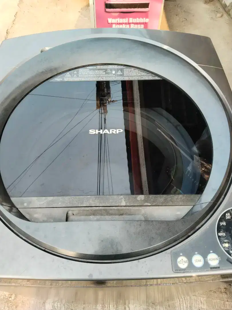 Mesin cuci 1 tabung sharp 10 kg