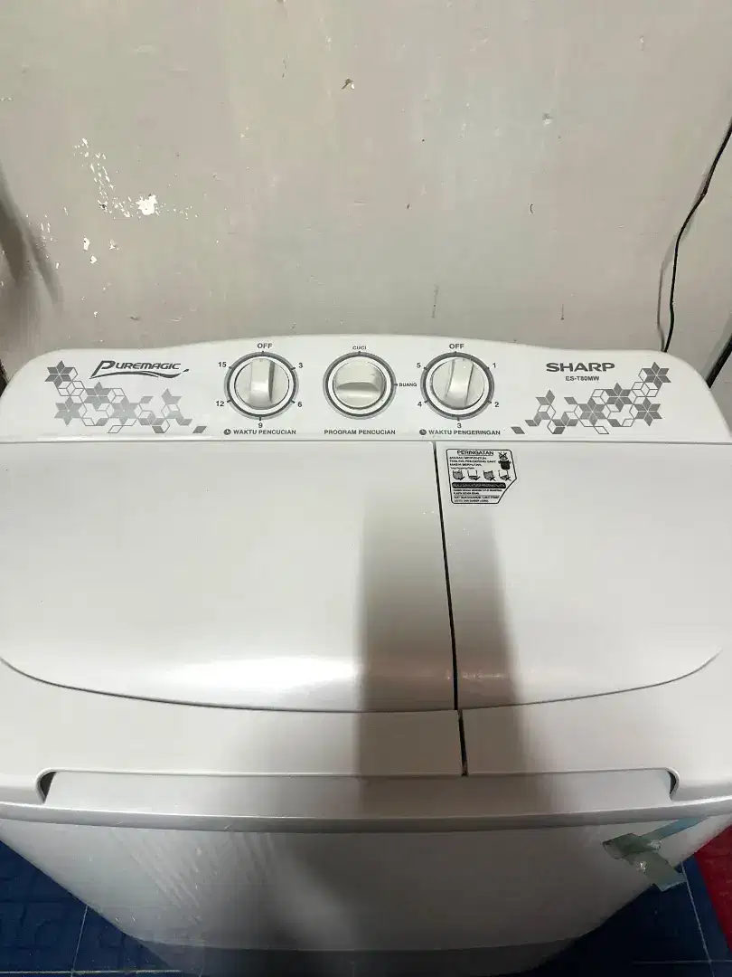 Mesin cuci Sharp ES-T80MW