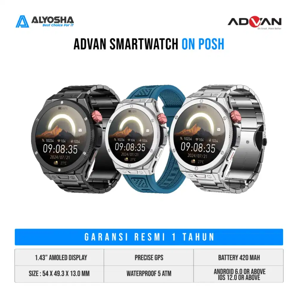 Smartwatch Advan ON POSH