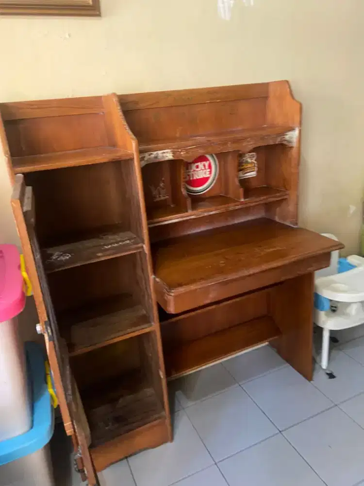 Meja belajar (ASLI JATI)
