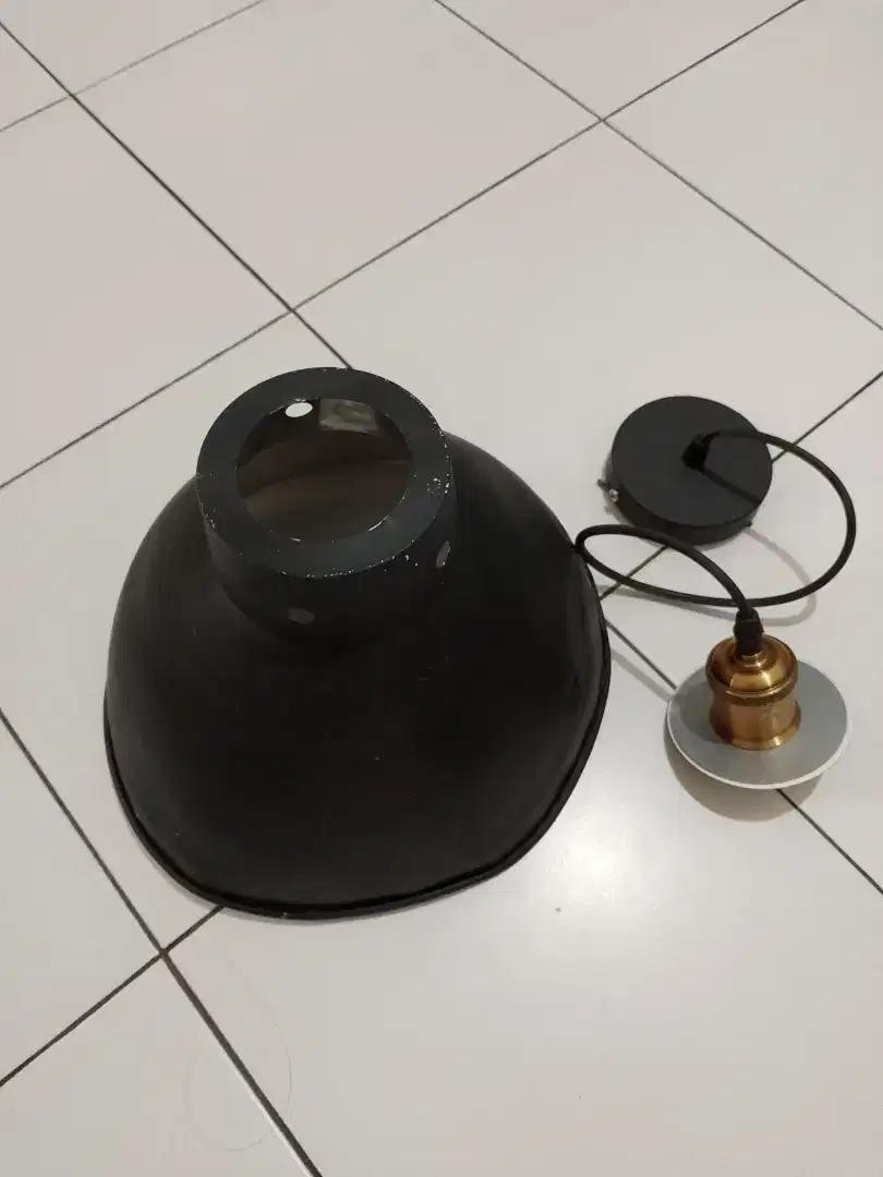 Kap lampu dann fitting