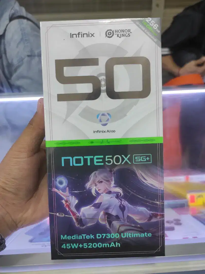 Infinix Note 50x 5G 8/256gb baru garansi resmi bisa TT bisa kredit