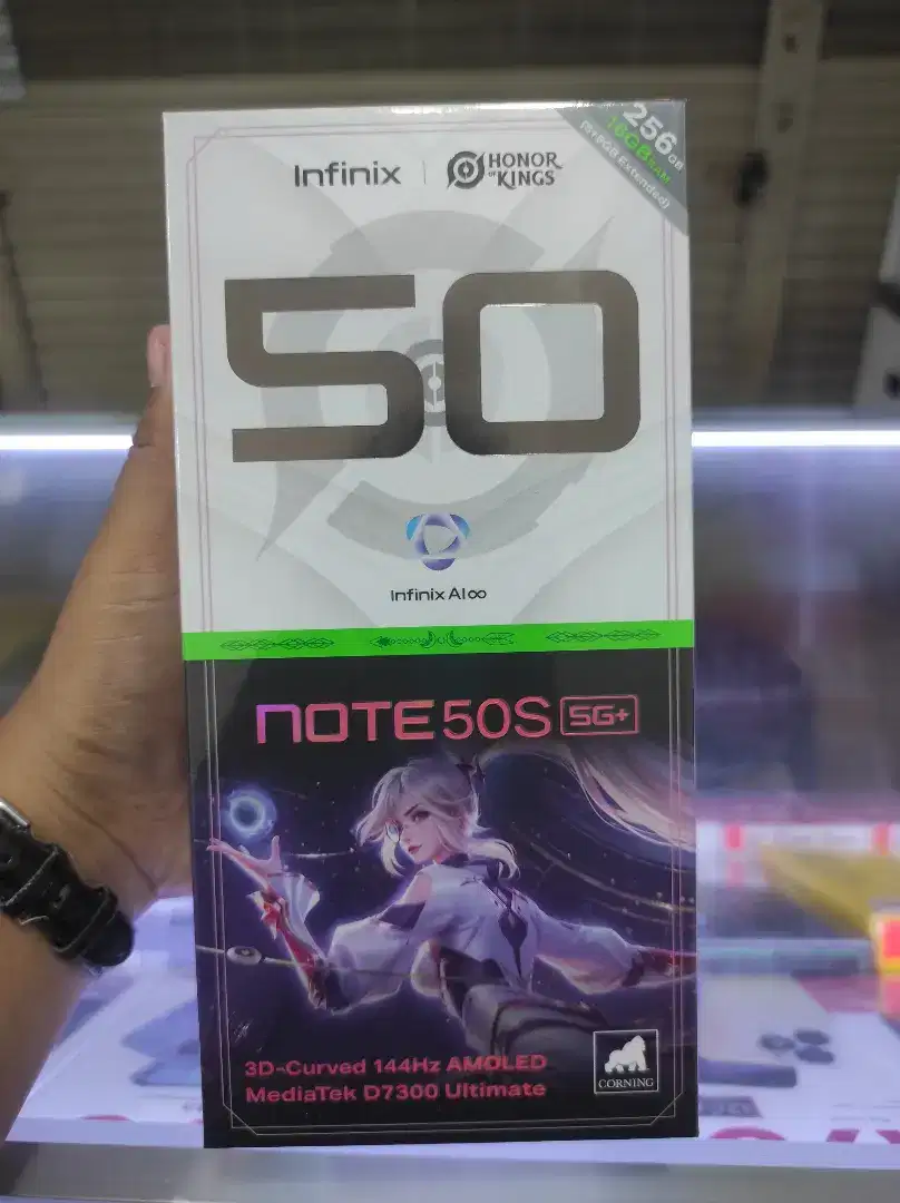 Infinix note 50s 5G 8/256gb baru garansi resmi bisa TT bisa kredit