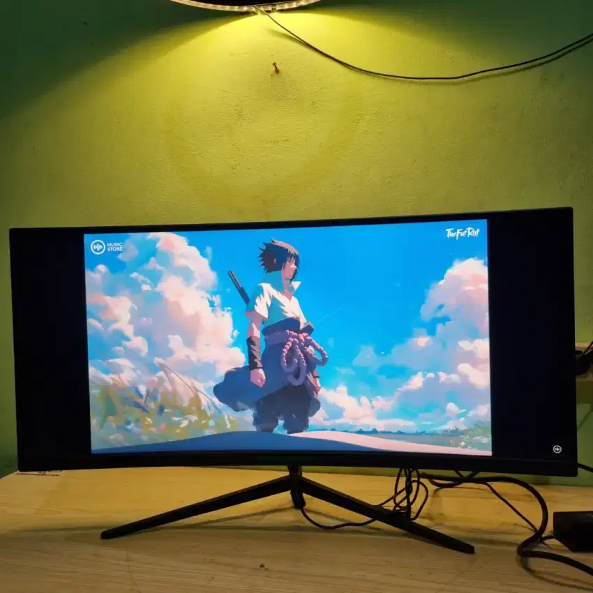 Monitor LED curve