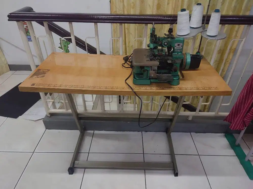 Mesin Jahit Obras Pegasus DC-1S Komplit Set