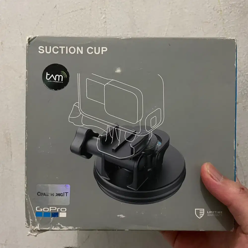 GoPro Suction Cup Original New Minus Box