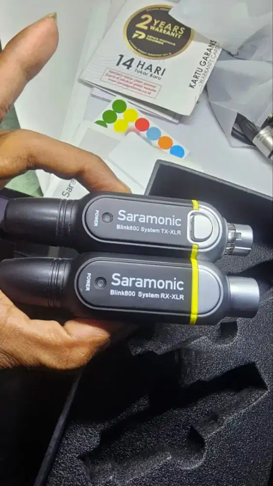 Saramonic Blink 800 B2 Digital Wireless 5.8Ghz Microphone system Joss