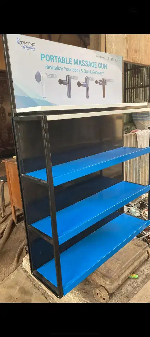 Jual rak besi ukuran full besi baru stok 39 pcs