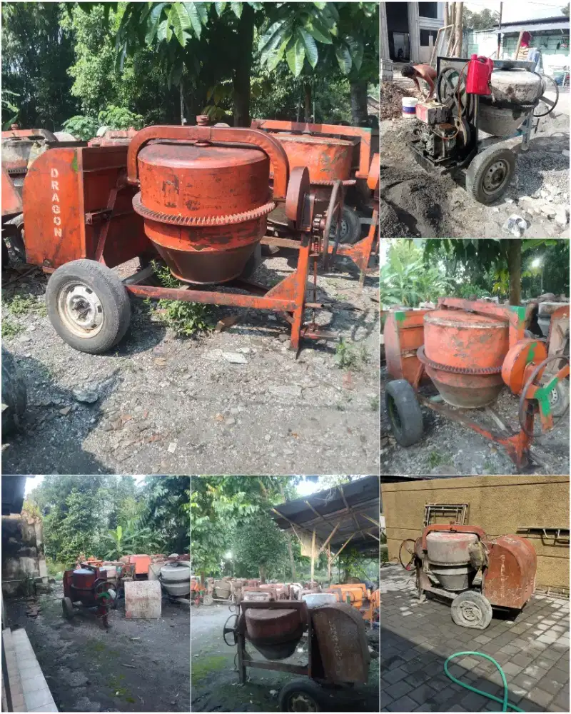 Sewa dan Rental molencor semen Redy banyak unit