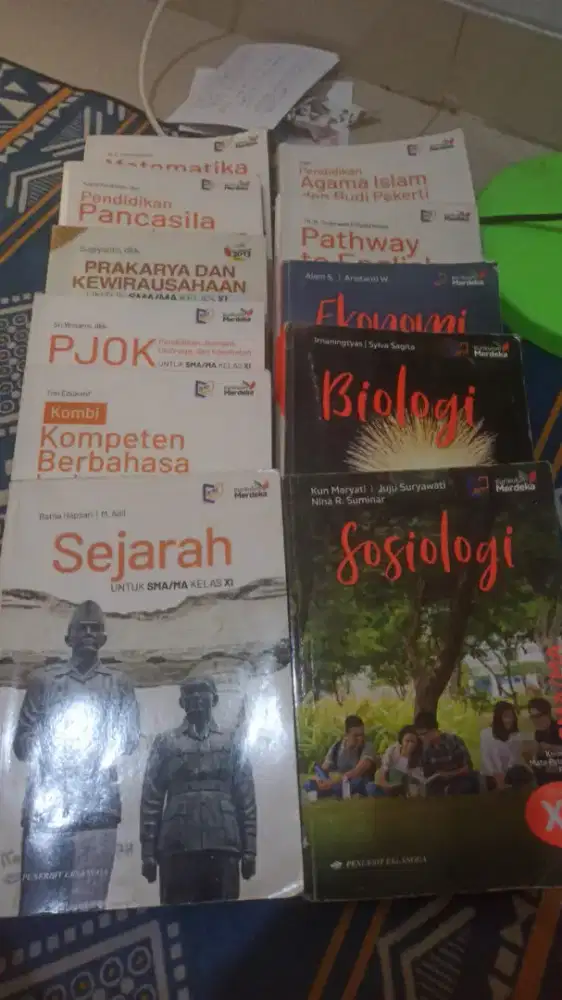 Jual Buku cetak sekolah untuk kelas 11