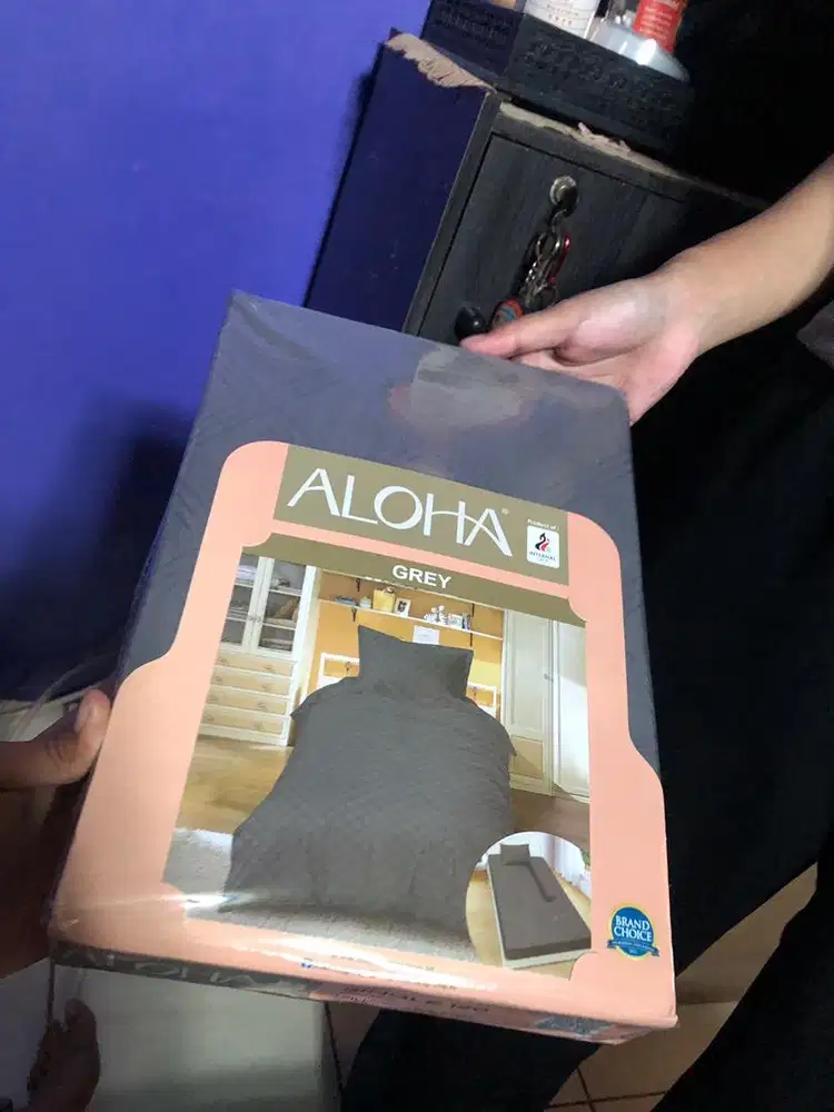 Aloha Sprei ORI 120X200 Sprei Kasur No 3 Bahan Lembut Berkualitas