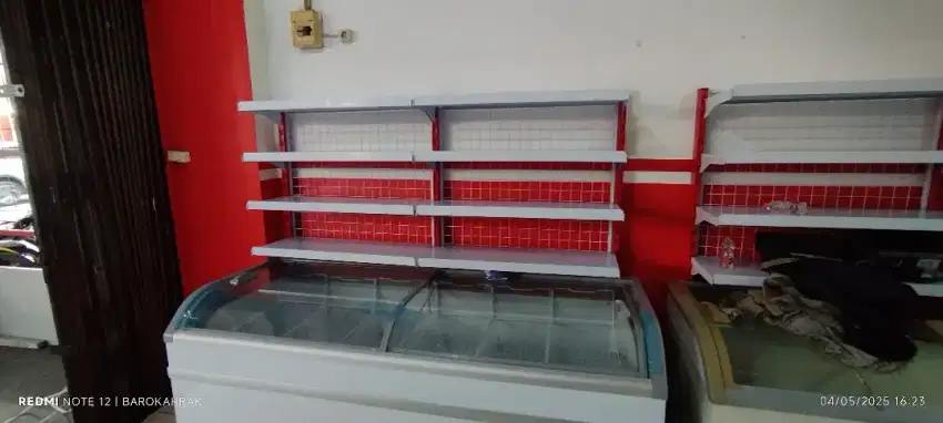Rak single dan dobel diatas Freezer