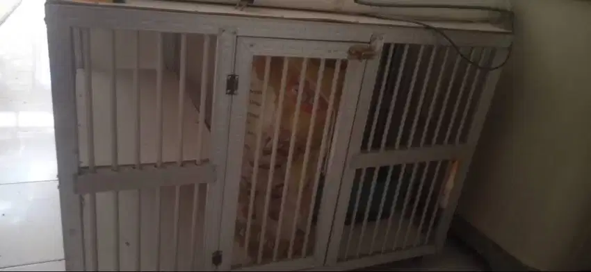 Kandang Kucing ukuran 90cm, besar 2 tingkat, murah bagus