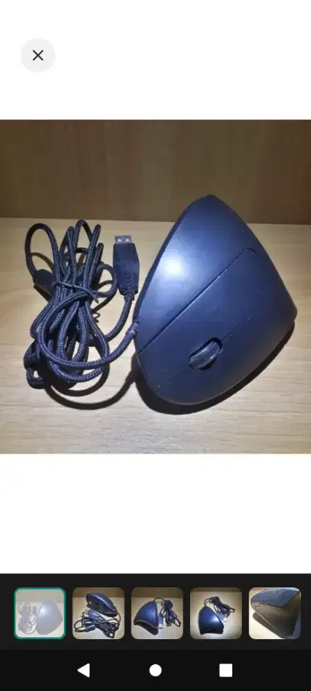 Jual Mouse Gaming Vertical 6d Ergonomic Usb, Ex Pribadi MouseNormal