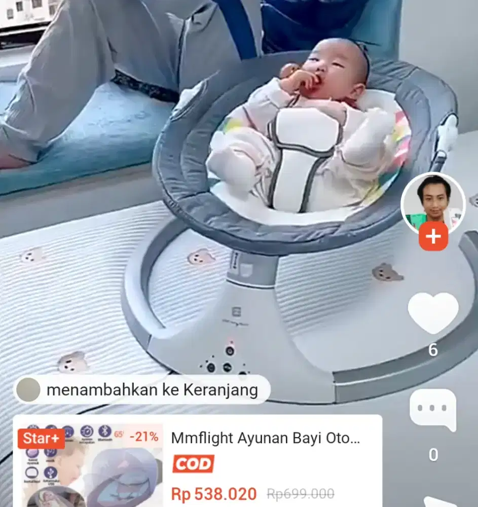 Ayunan bayi elektrik jarang pakai