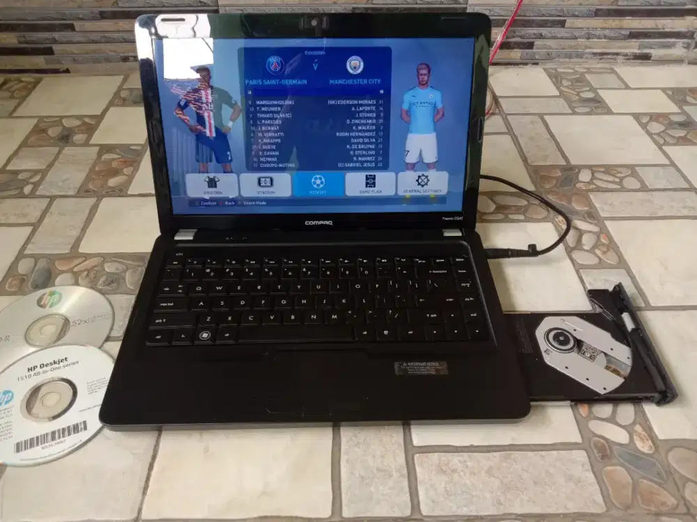Laptop HP Compaq + RAM 8 GIGA + Windows 10 + BONUS Tas + Ori + Nego
