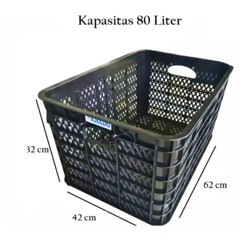 Keranjang Industri Silang 80 Liter