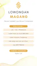 Lowongan magang penjahit tatabusana garmen