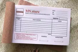 CETAK NOTA BEKASI KOTA