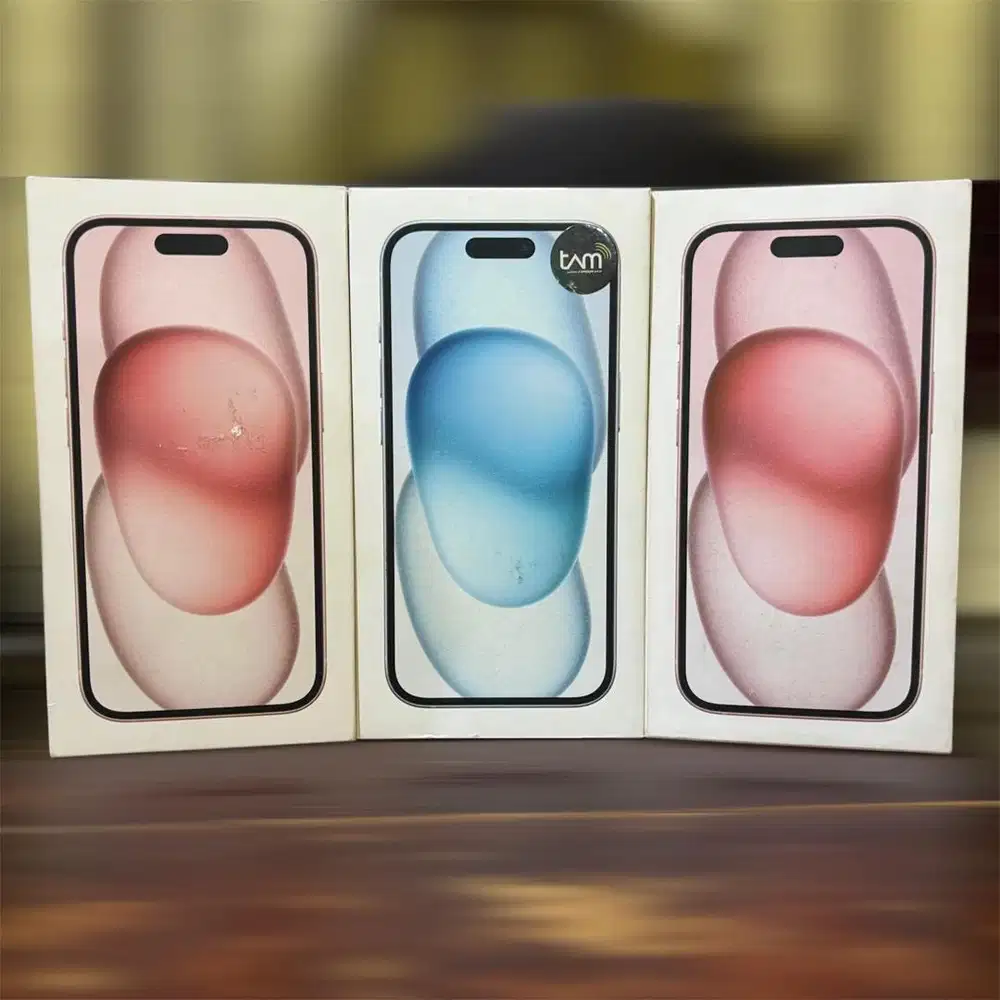 Iphone 15 128GB Baru Grenpell