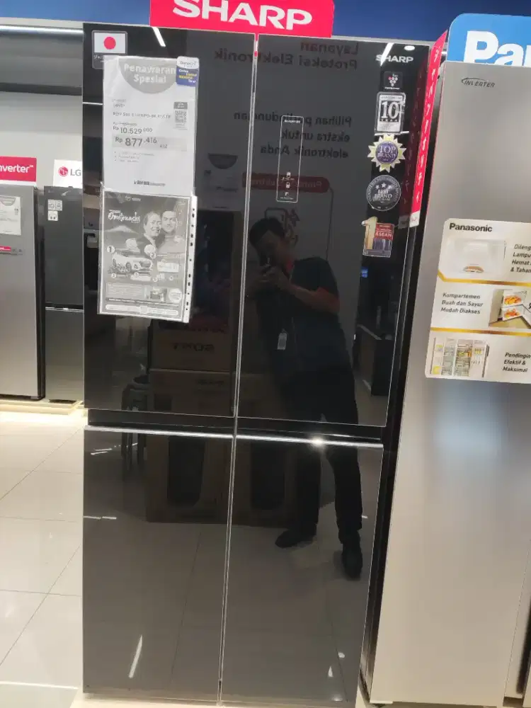 KULKAS SHARP MULTIDOOR 472 LTR