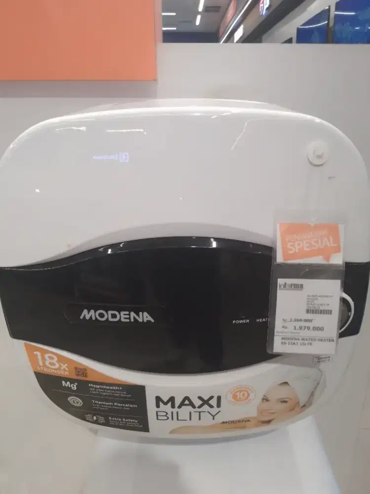 Kredit Modena water heater 15L