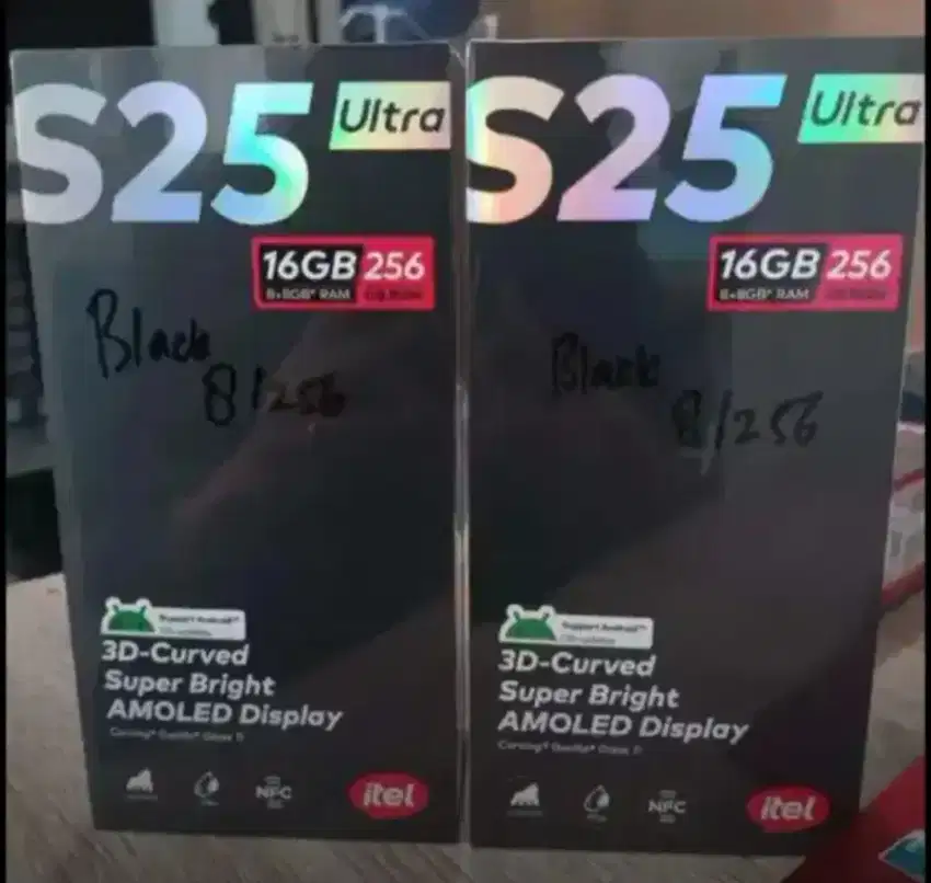 Itel S25 Ultra 8/128 - 8/256 BNIB Garansi Resmi Indonesia