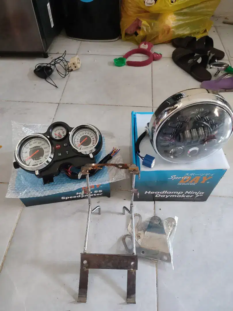 Lampu spedometer ninja ss