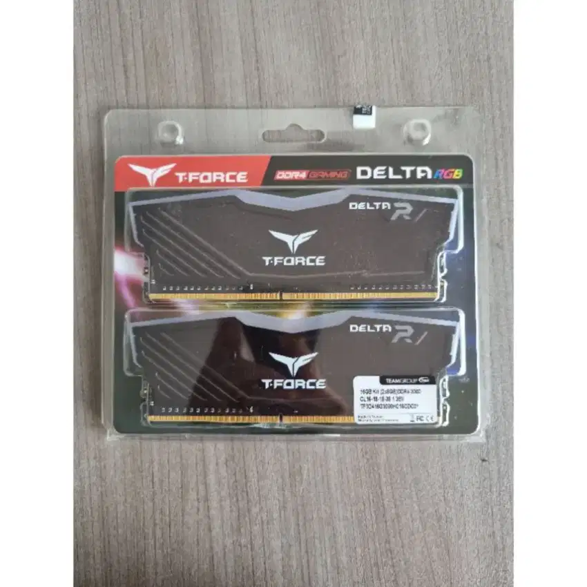 Ram PC Team T-Force Delta 2x8gb ddr4 16gb DDR4 Fullset RGB ARGB