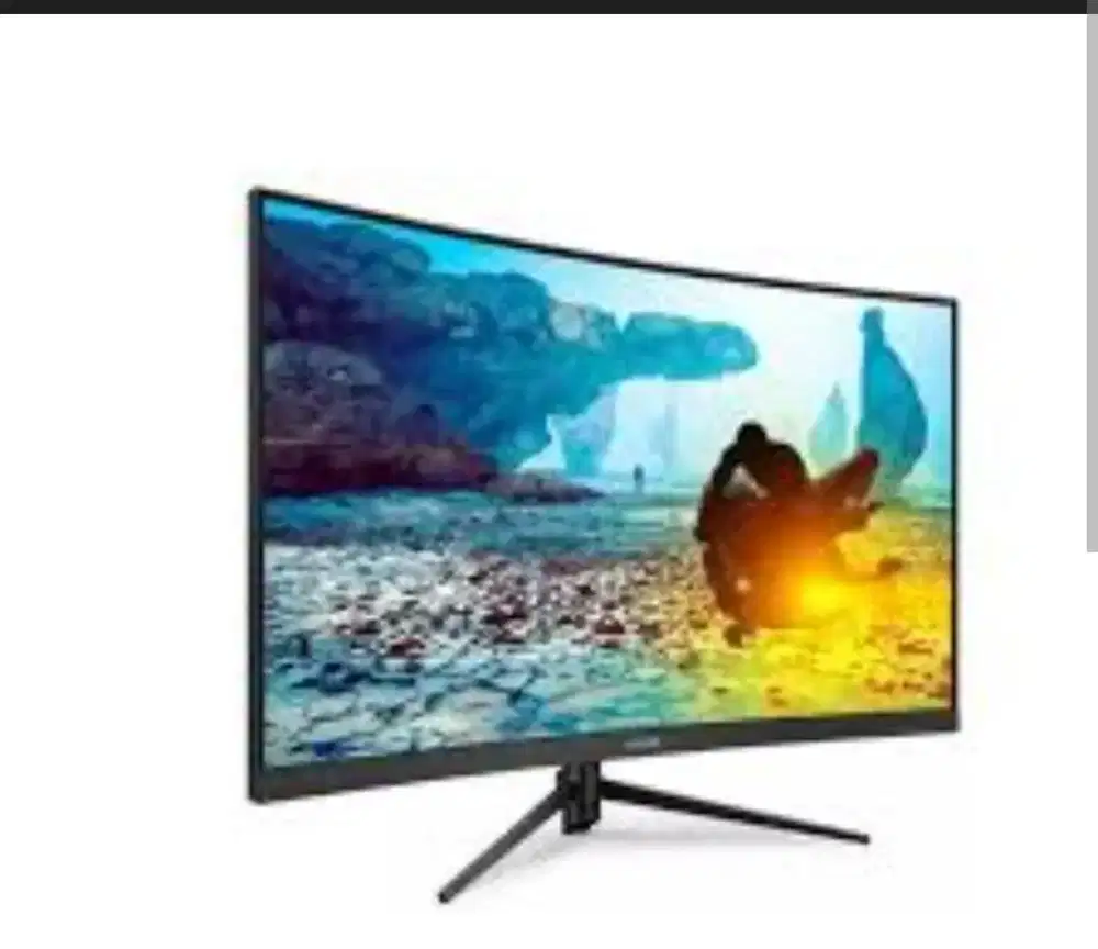 Monitor second 27 inch curve Philips