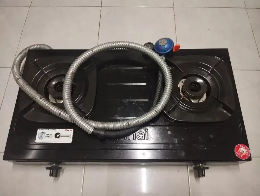 KOMPOR RINNAI 2 TUNGKU LENGKAP