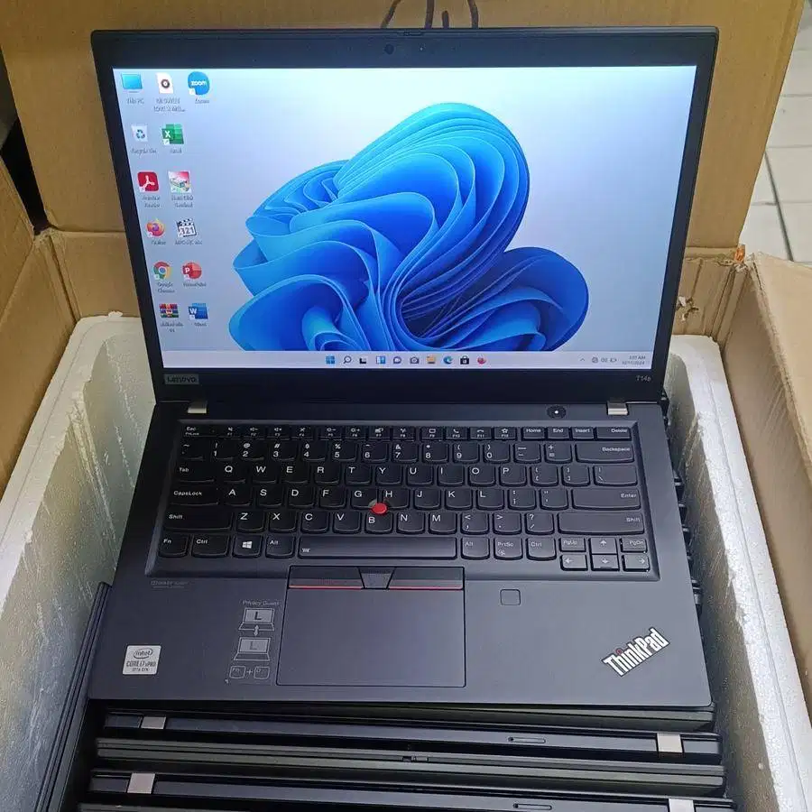 LENOVO T14s CORE i7 gen 10 Ram 16gb ssd 256gb D-ATT