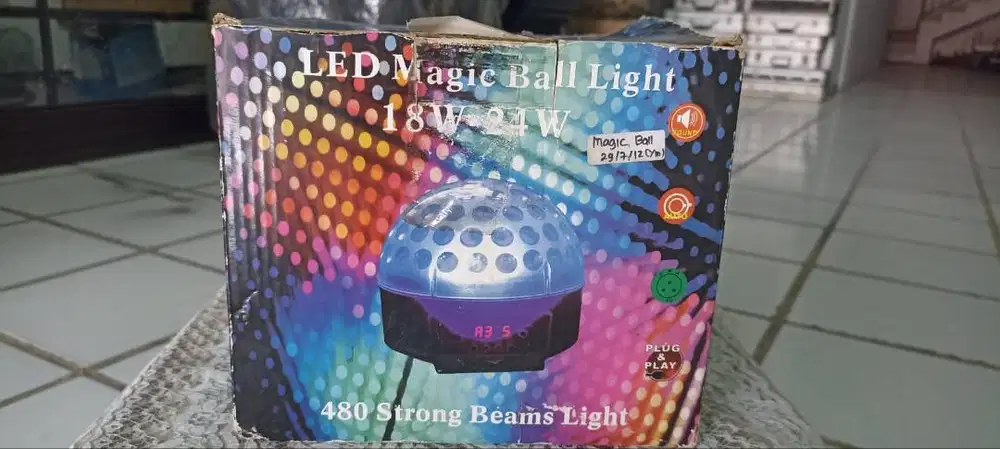 LED MAGIC BALL 18-24 WATT