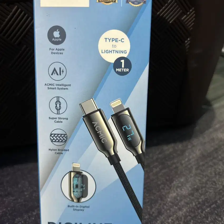 Cable PD Acmic Digiline USB-C to Lighting
