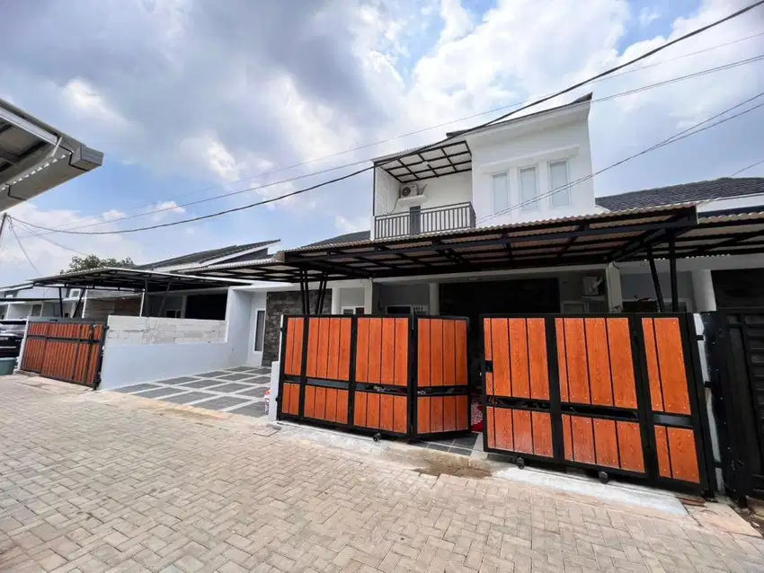 DIJUAL RUMAH 2 LANTAI 3 KAMAR CLUSTER PERMATA PAKIS EKSTENSION (NEGO)