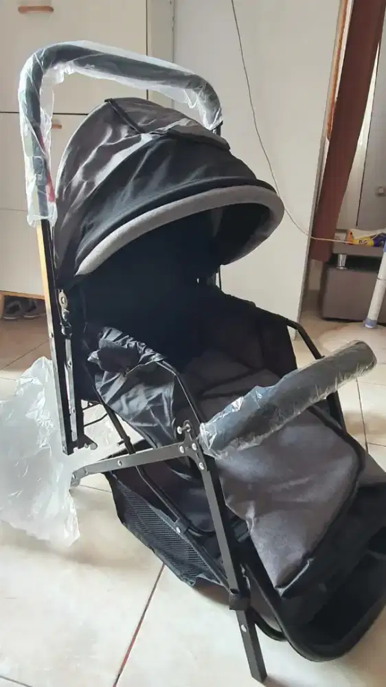 BEIGE BABY STROLLER | JUAL CEPAT MURAH