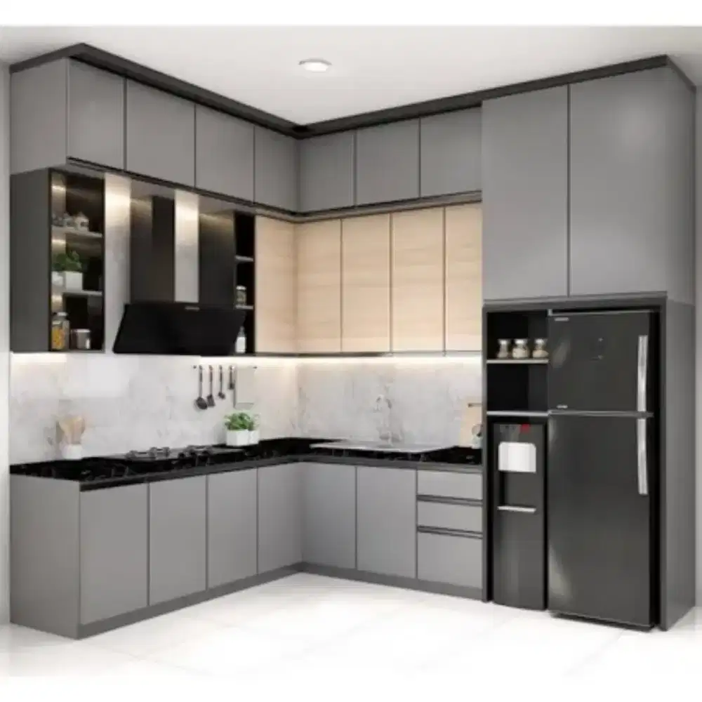 Kitchen set dapur tempahan hpl