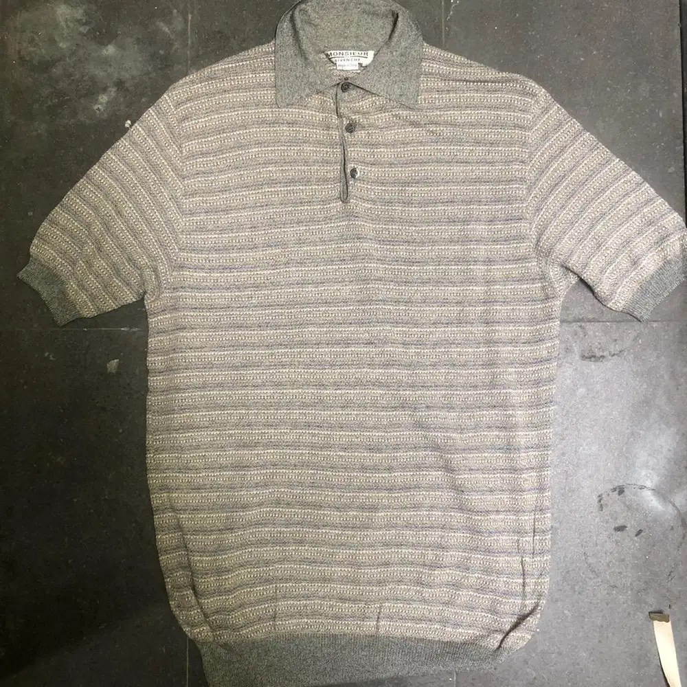 Kaos polo rajut vintage GIVENCHY