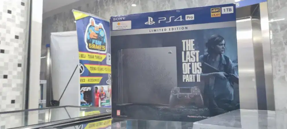 PS4 PRO 1TB LIMITED EDITION TLOU PART 2