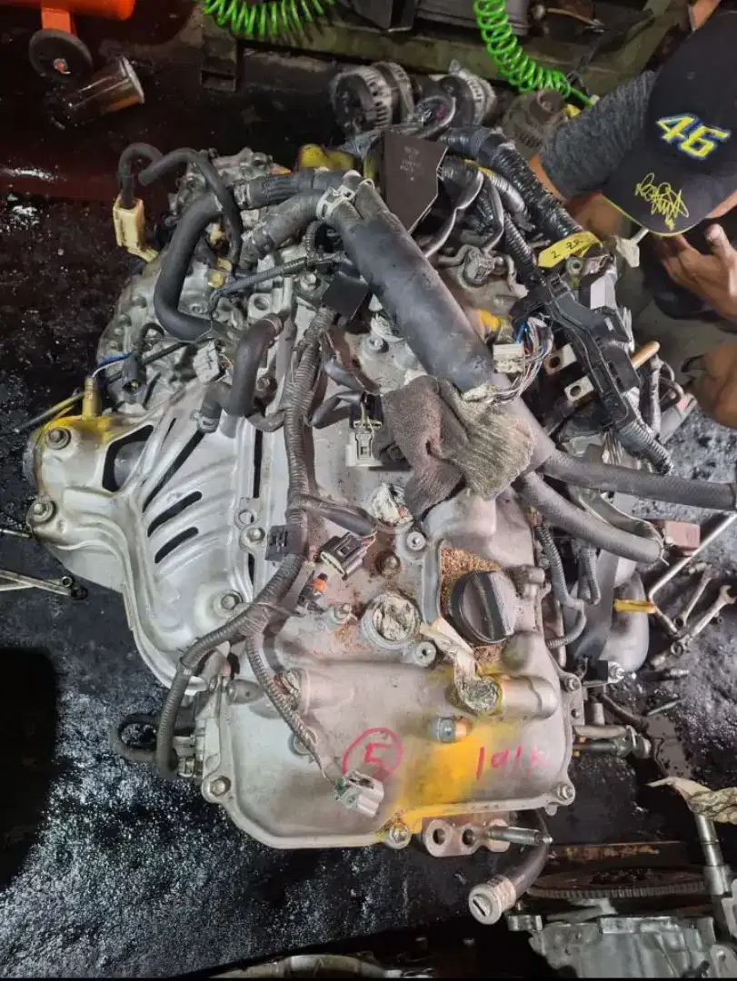 Mesin Copotan ALTIS 2ZR lengkap transmisi nya