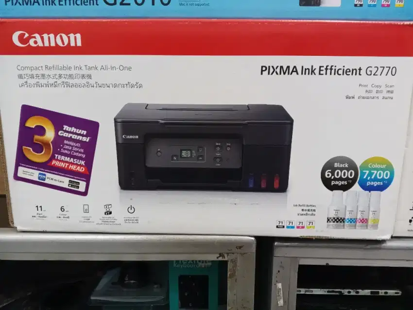Printer Canon G2770 (Print Scan Copy) Garansi Resmi