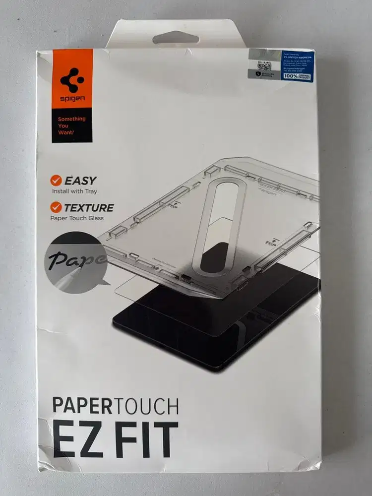 Anti gores Spigen paper touch EZFit Ipad pro 11” 2024 (baru)