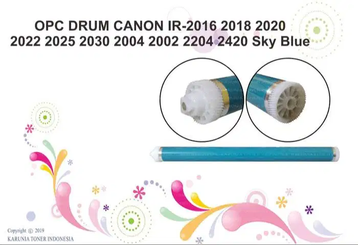 OPC DRUM CANON IR-2016,2018,2020,2025,2030 2004 2204,2420 Sky Blue New