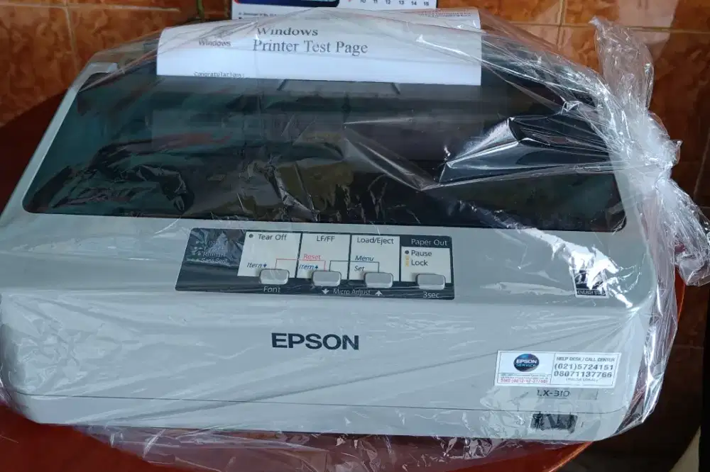 Printer Dot Matriks Epson LX300 bisa cetak rangkap atau A3 lipat