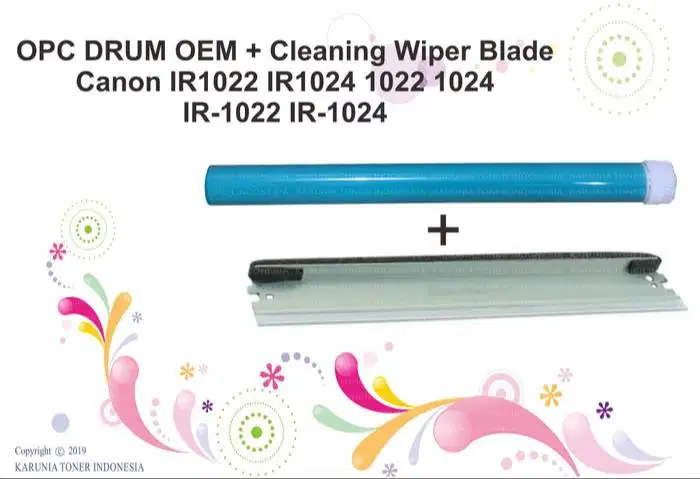 OPC DRUM OEM + Cleaning Blade Canon IR1022 IR1024,1022,1024 IR-1022